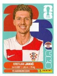 Panini FIFA World Cup 2026 Sticker CRO 8 Kristijan Jakic US Edition