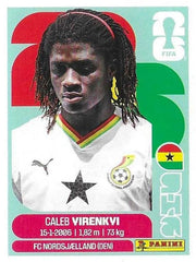 Panini FIFA World Cup 2026 Sticker GHA 8 Caleb Yirenkyi US Edition