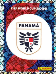Panini FIFA World Cup 2026 Sticker PAN 1 Panama Emblem Foil US / International Edition