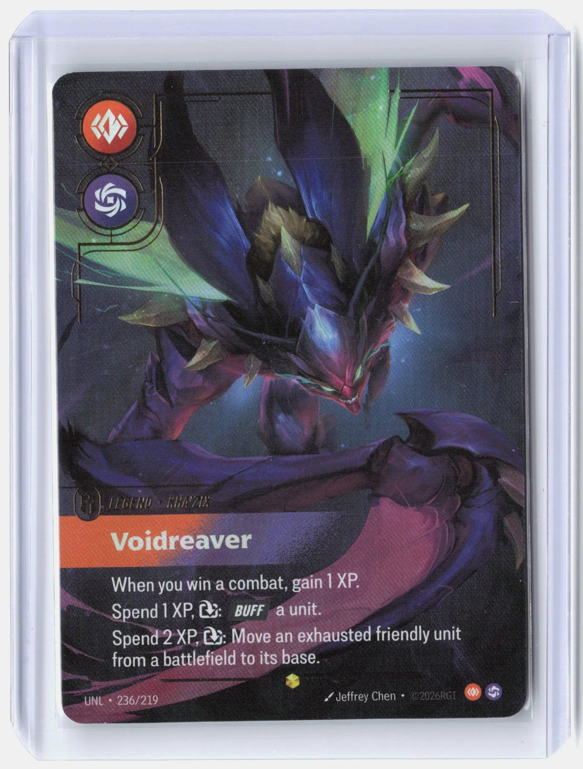 Kha'Zix - Voidreaver (Overnumbered) 236/219 (Unleashed)