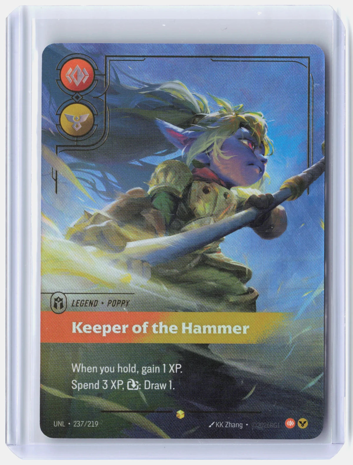 Poppy - Keeper of the Hammer (Overnumbered) 237/219 (Unleashed)
