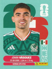 Panini FIFA World Cup 2026 Sticker MEX 3 Johan Vásquez International Edition