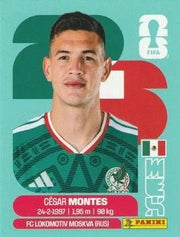 Panini FIFA World Cup 2026 Sticker MEX 5 César Montes International Edition