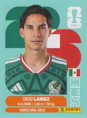Panini FIFA World Cup 2026 Sticker MEX 8 Diego Lainez International Edition