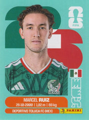 Panini FIFA World Cup 2026 Sticker MEX 12 Marcel Ruiz International Edition