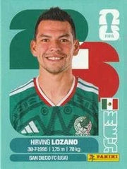 Panini FIFA World Cup 2026 Sticker MEX 15 Hirving Lozano International Edition