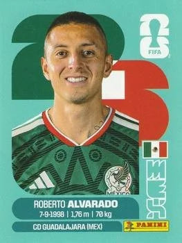 Panini FIFA World Cup 2026 Sticker MEX 19 Roberto Alvarado International Edition