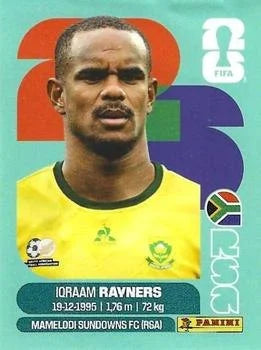 Panini FIFA World Cup 2026 Sticker RSA 18 Iqraam Rayners International Edition