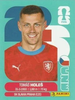 Panini FIFA World Cup 2026 Sticker CZE 7 Tomáš Holeš International Edition