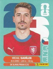 Panini FIFA World Cup 2026 Sticker CZE 9 Michal Sadílek International Edition