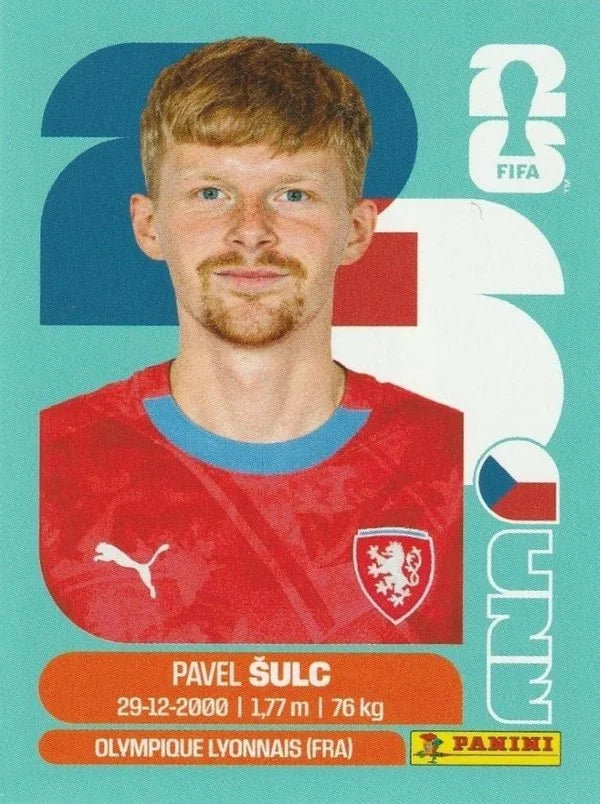Panini FIFA World Cup 2026 Sticker CZE 14 Pavel Šulc International Edition