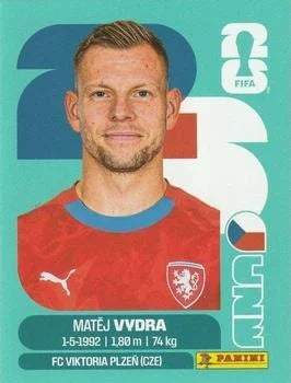 Panini FIFA World Cup 2026 Sticker CZE 15 Matěj Vydra International Edition