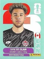 Panini FIFA World Cup 2026 Sticker CAN 2 Dayne St. Clair International Edition