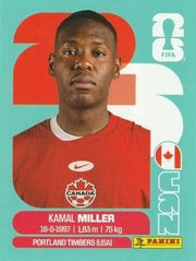 Panini FIFA World Cup 2026 Sticker CAN 9 Kamal Miller International Edition