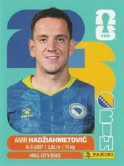 Panini FIFA World Cup 2026 Sticker BIH 8 Amir Hadžiahmetović International Edition