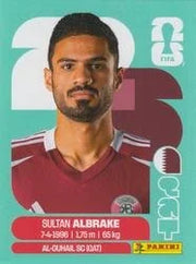 Panini FIFA World Cup 2026 Sticker QAT 3 Sultan Albrake International Edition
