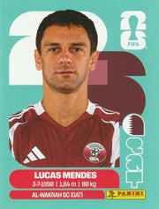 Panini FIFA World Cup 2026 Sticker QAT 4 Lucas Mendes International Edition