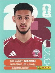 Panini FIFA World Cup 2026 Sticker QAT 9 Mohamed Al-Mannai International Edition