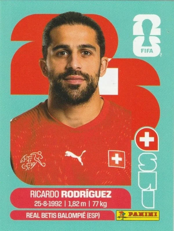 Panini FIFA World Cup 2026 Sticker SUI 5 Ricardo Rodríguez International Edition