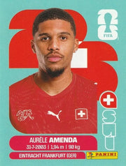 Panini FIFA World Cup 2026 Sticker SUI 7 Aurèle Amenda International Edition