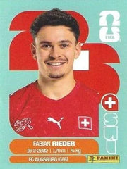 Panini FIFA World Cup 2026 Sticker SUI 12 Fabian Rieder International Edition