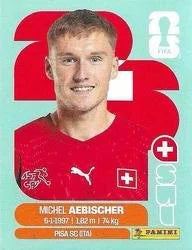 Panini FIFA World Cup 2026 Sticker SUI 16 Michel Aebischer International Edition