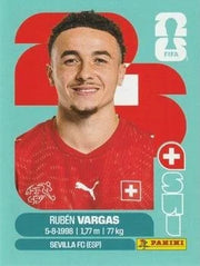 Panini FIFA World Cup 2026 Sticker SUI 18 Ruben Vargas International Edition