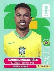 Panini FIFA World Cup 2026 Sticker BRA 6 Gabriel Magalhães International Edition
