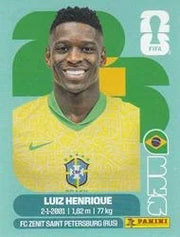 Panini FIFA World Cup 2026 Sticker BRA 12 Luiz Henrique International Edition