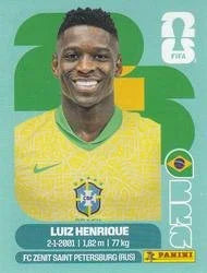 Panini FIFA World Cup 2026 Sticker BRA 12 Luiz Henrique International Edition