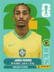 Panini FIFA World Cup 2026 Sticker BRA 16 João Pedro International Edition