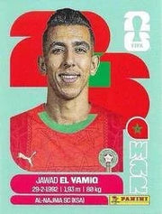 Panini FIFA World Cup 2026 Sticker MAR 8 Jawad El Yamiq International Edition