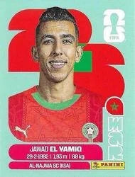 Panini FIFA World Cup 2026 Sticker MAR 8 Jawad El Yamiq International Edition
