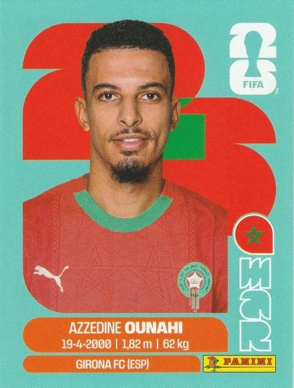 Panini FIFA World Cup 2026 Sticker MAR 11 Azzedine Ounahi International Edition