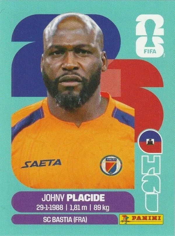 Panini FIFA World Cup 2026 Sticker HAI 2 Johny Placide International Edition
