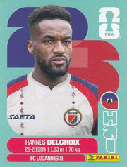 Panini FIFA World Cup 2026 Sticker HAI 9 Hannes Delcroix International Edition