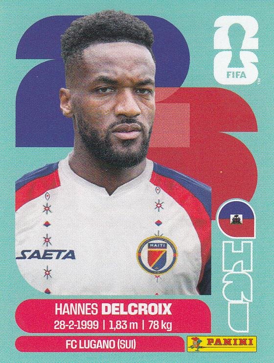 Panini FIFA World Cup 2026 Sticker HAI 9 Hannes Delcroix International Edition
