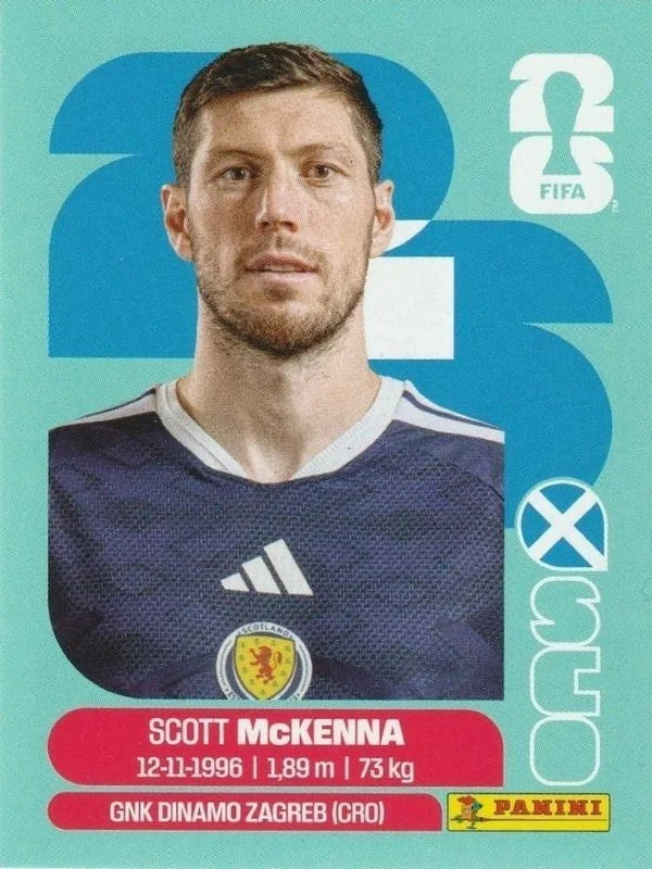 Panini FIFA World Cup 2026 Sticker SCO 7 Scott McKenna International Edition