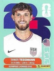 Panini FIFA World Cup 2026 Sticker USA 9 Tanner Tessmann International Edition