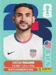 Panini FIFA World Cup 2026 Sticker USA 11 Cristian Roldan International Edition