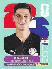 Panini FIFA World Cup 2026 Sticker PAR 3 Orlando Gill International Edition