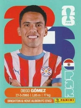 Panini FIFA World Cup 2026 Sticker PAR 10 Diego Gómez International Edition