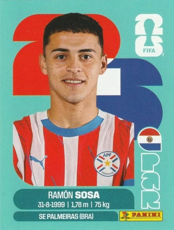 Panini FIFA World Cup 2026 Sticker PAR 18 Ramón Sosa International Edition