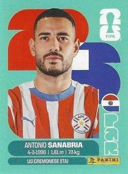 Panini FIFA World Cup 2026 Sticker PAR 20 Antonio Sanabria International Edition