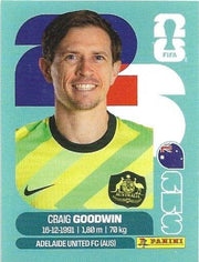 Panini FIFA World Cup 2026 Sticker AUS 17 Craig Goodwin International Edition