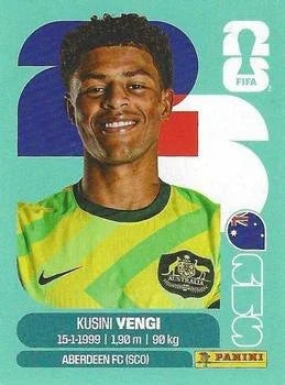 Panini FIFA World Cup 2026 Sticker AUS 18 Kusini Yengi International Edition