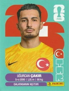 Panini FIFA World Cup 2026 Sticker TUR 2 Uğurcan Çakır International Edition