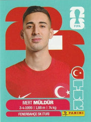 Panini FIFA World Cup 2026 Sticker TUR 3 Mert Müldür International Edition