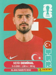 Panini FIFA World Cup 2026 Sticker TUR 7 Merih Demiral International Edition