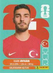 Panini FIFA World Cup 2026 Sticker TUR 9 Kaan Ayhan International Edition